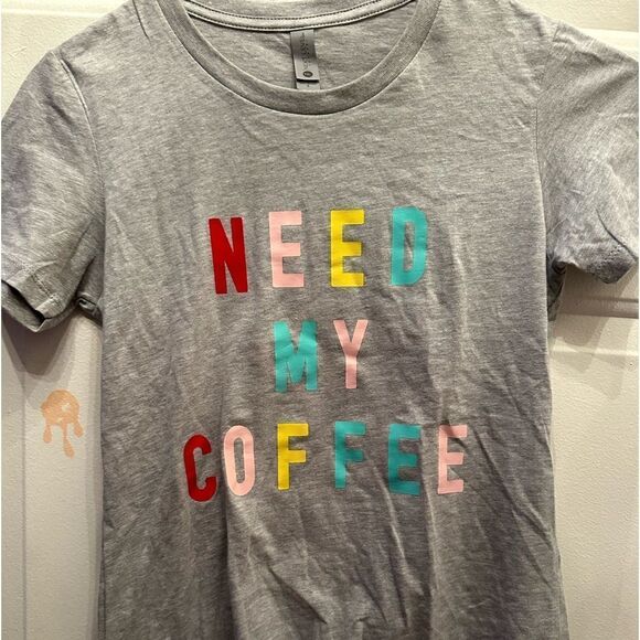 2/$15 Need my Coffee graphic T shirt - Picture 1 of 3
